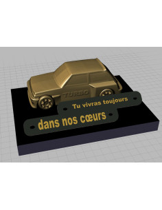 Plaque Renault 5 turbo